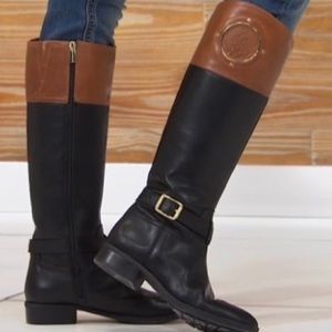 Vince Camuto “Phillie” Leather Riding Boots